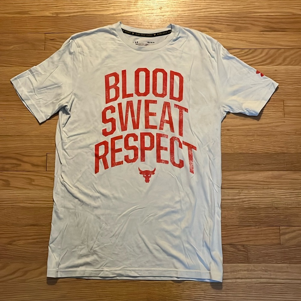 Under Armour Project Rock Blood Sweat Respect Shirt